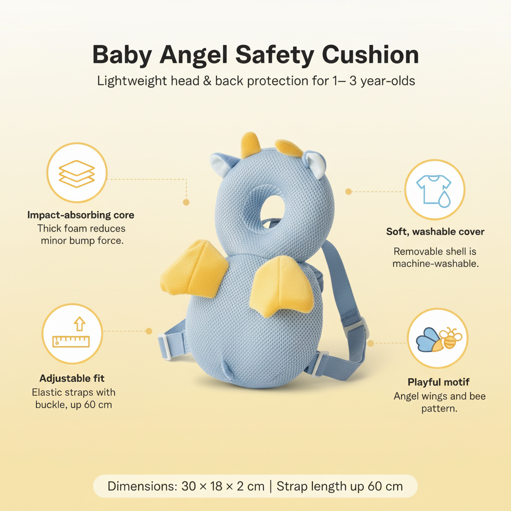 Baby Angel Safety Cushion